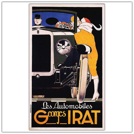 Trademark Fine Art 'Georges Irat' Canvas Art, 24x32 V5056-C2432GG